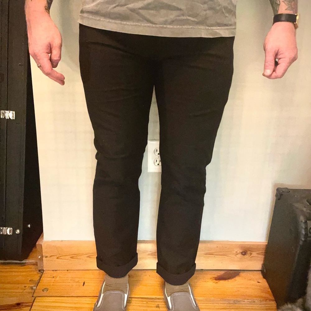 Roark Black Slim Fit Layover